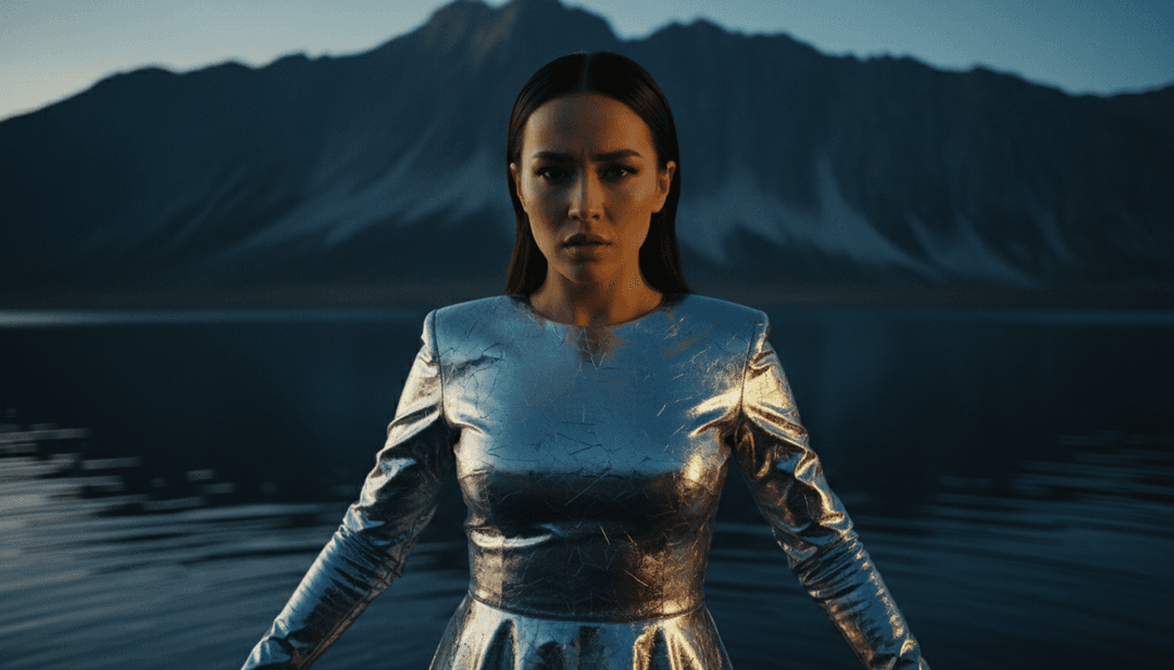 AI가 생성한 Beyoncé의 'CUFF IT'의 역동적인 비주얼, 활기찬 댄스 시퀀스와 표현력 있는 가사 해석을 특징으로 합니다.