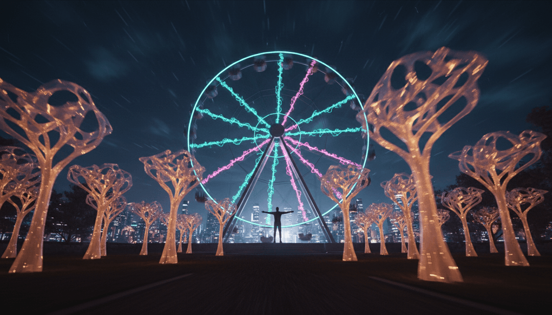 动态可视化工具，展示深邃浩室低音线和鼓点演变为旋转的液体抽象艺术，与《Weak》的情绪相匹配。