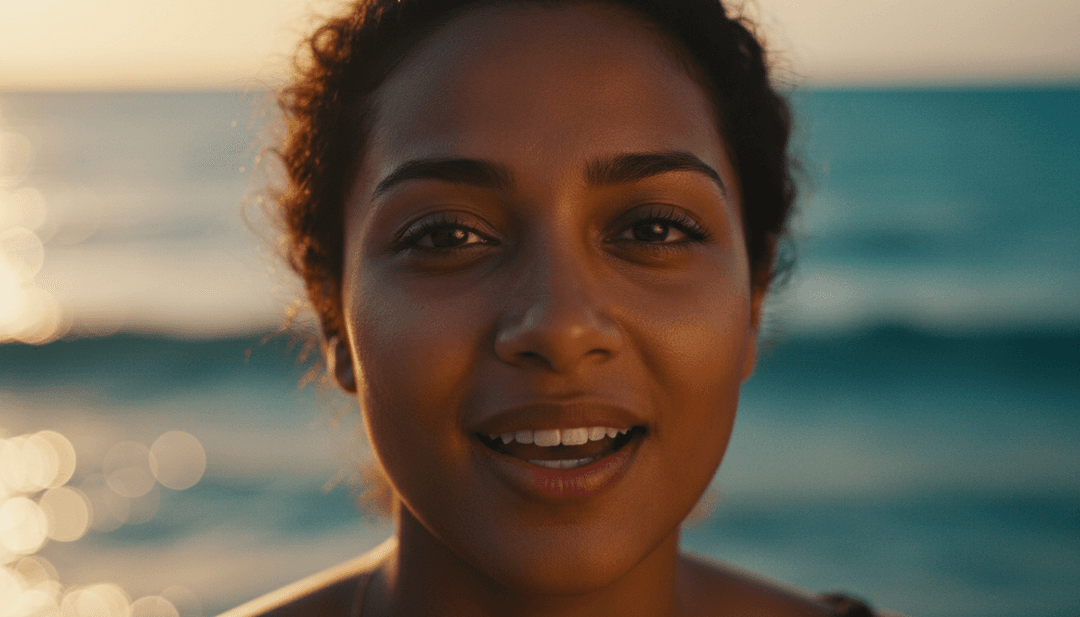 用戶愉快地與 freebeat.ai 互動，輕鬆地從音訊檔案創建令人驚嘆的音樂影片