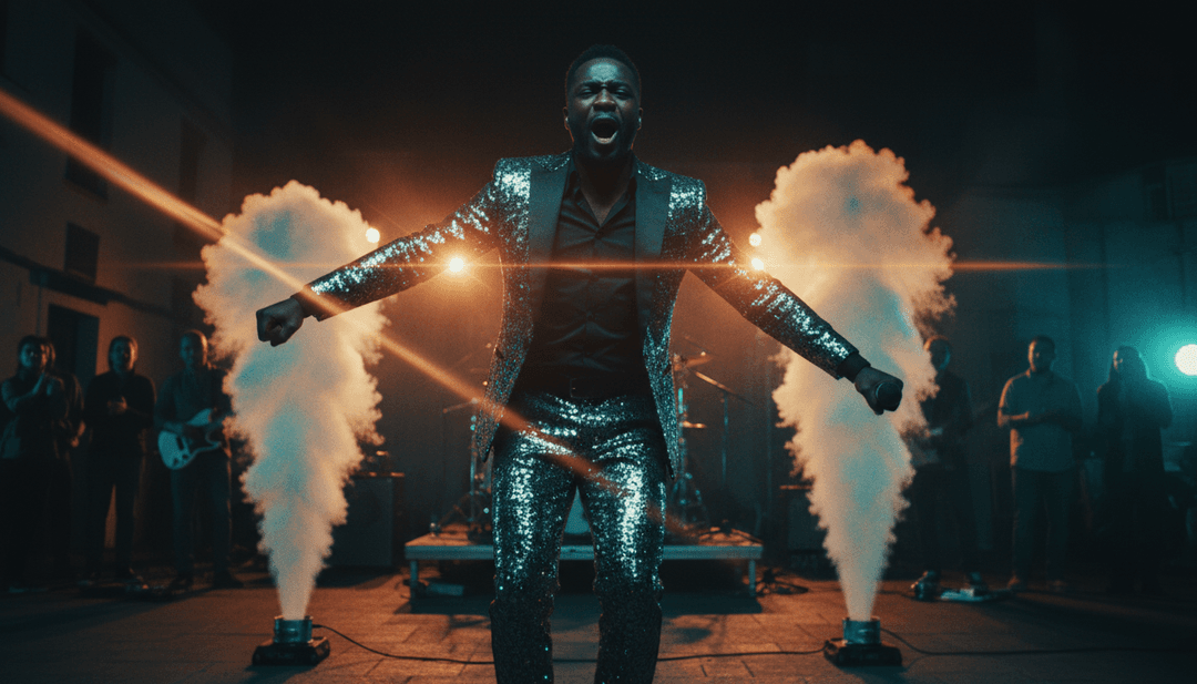 Imágenes dinámicas y sincronizadas que animan perfectamente las armonías de vocoder de Daft Punk y la suave entrega vocal de Pharrell Williams en 'Lose Yourself to Dance'.