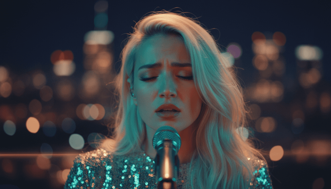 Un montaje dinámico de colores brillantes y vibrantes escenas de playa tropical, sincronizado con un potente 'drop' musical, demostrando la traducción visual-audio.