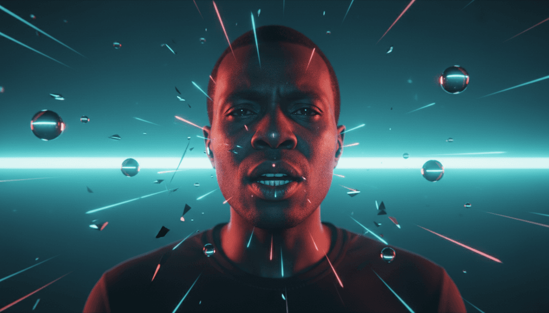 Un fotograma de video musical de alta calidad y aspecto profesional de 'Often' de The Weeknd mostrado en una gran pantalla digital, con el logo de `freebeat.ai` sutilmente integrado, implicando la creación.