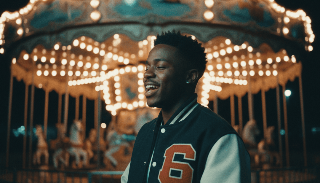 AI 将 d4vd 的摇滚吉他即兴演奏和鼓点转化为《Romantic Homicide》的电影视觉效果