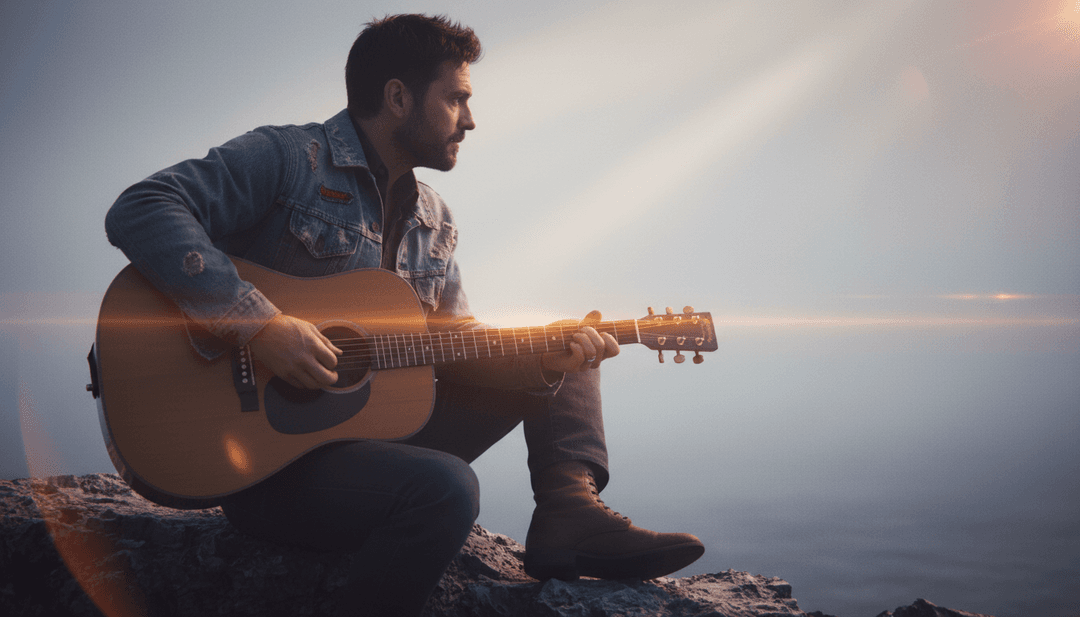 AI 解讀 Zach Bryan《Revival》中原始、情感豐富的鄉村和民謠主題，用於音樂影片生成。