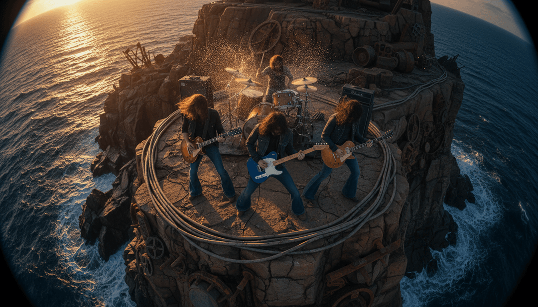 Benutzer interagiert mit freebeat.ai, um sein eigenes Musikvideo für Sweet Home Alabama zu erstellen