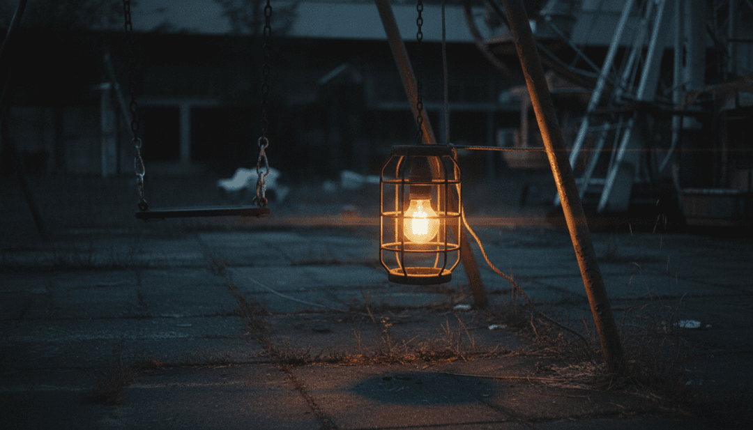 一间昏暗酒店房间的抽象表现，505 号清晰可见，唤起一种渴望和记忆的感觉，融入了 Arctic Monkeys 的独立摇滚美学。