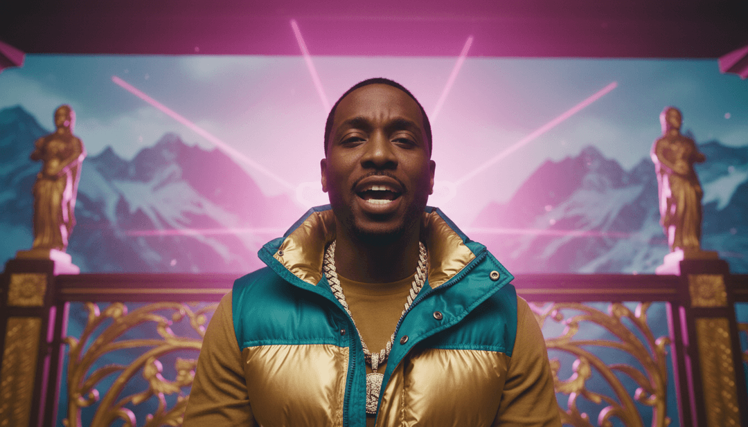 闪烁的泳池、舞动的人群和城市灯光等动态视觉元素与《My House》的律动同步。