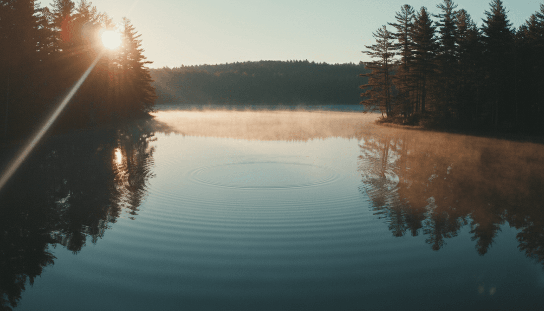 Representación visual abstracta de ritmos y sintetizadores de música house con análisis de IA.