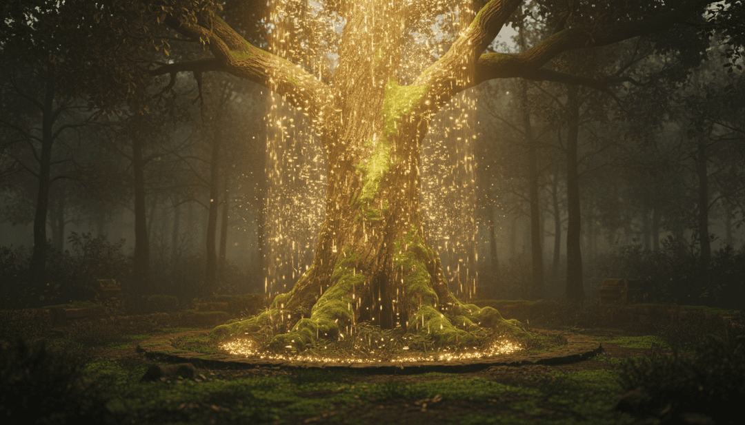 Eine Benutzeroberfläche, die freebeat.ai in Aktion zeigt, wie es eine Audiodatei in ein dynamisches Lyrik-Video mit kostenlosen Untertiteln umwandelt, vor dem Hintergrund lebendiger, KI-generierter Visuals.