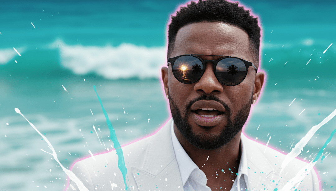 GIMS의 뮤직 비디오 최종 시네마틱 결과물, 고품질 그래픽 및 동기화된 시각 자료 표시.