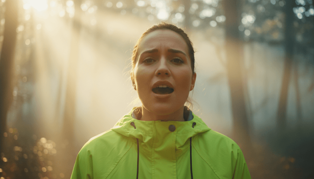 最後一個動態音樂影片場景，包含超現實元素和「bad guy」歌詞的風格化字體，準備好在社群媒體分享。