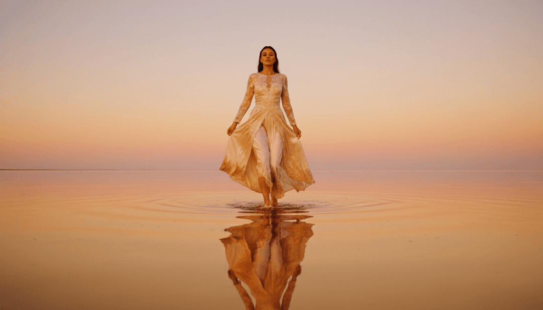 freebeat.ai为《Feather》创作的已完成的高质量音乐视频，激励用户创作自己的作品。