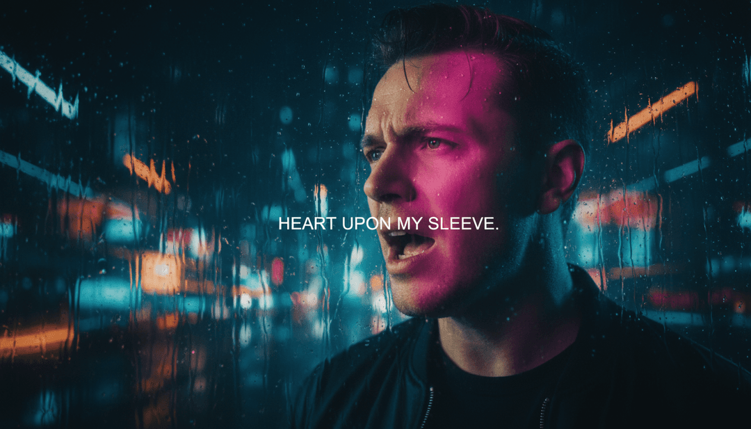 Tela digital mostrando um videoclipe gerado por IA concluído para 'Feel So Close', com opções para os usuários personalizarem e baixarem.