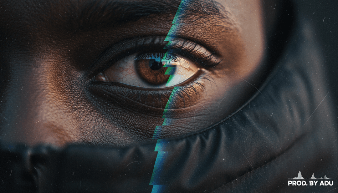 Eine KI, die die rohe, aggressive Audiowellenform von Sheck Wes's 'Mo Bamba' verarbeitet und grobe urbane Visuals sowie schnelle Schnitte konzeptualisiert.