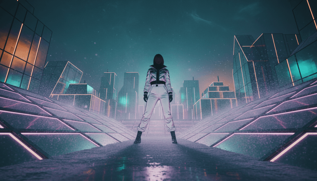 Taylor Swift의 Shake It Off (Taylor's Version) 댄스 팝 에너지를 뮤직비디오 콘셉트로 해석하는 AI.