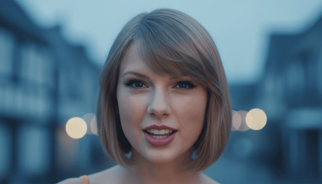 활기차고 에너지 넘치는 파티 장면을 보여주는 Taylor Swift 댄스 팝 뮤직비디오를 위한 역동적인 AI 생성 비주얼.