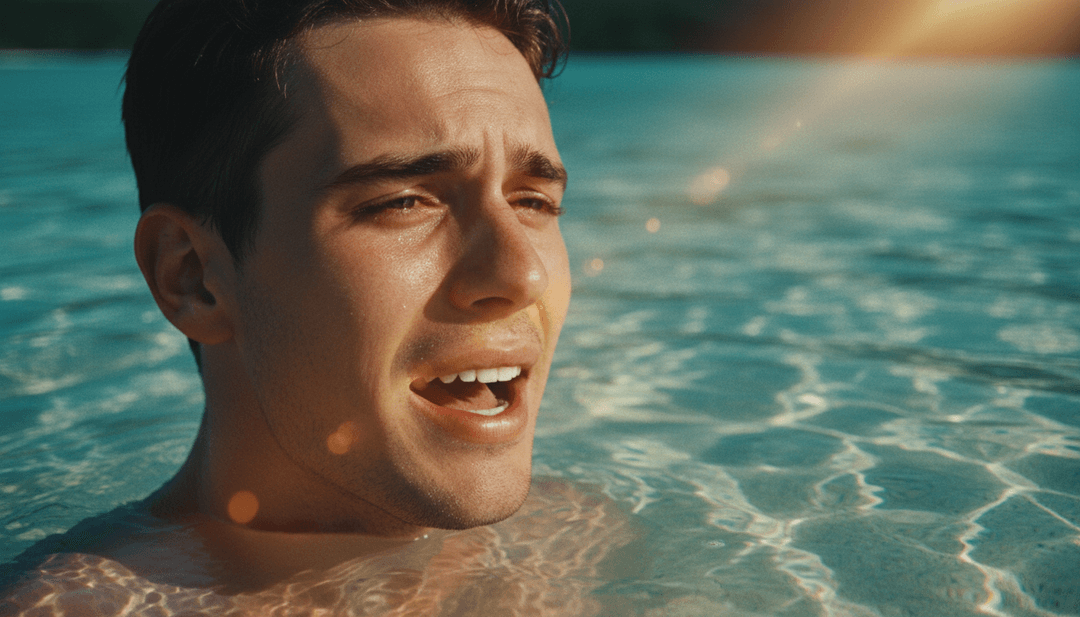 Une représentation lumineuse d'un utilisateur tenant une tablette affichant un clip musical IA terminé pour 'Let Me Down Slowly', avec le logo freebeat.ai subtilement intégré, impliquant un succès créatif et l'autonomisation de l'utilisateur.