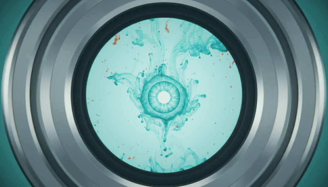 Una interpretación de la IA de la música 'With You' de Jorja Smith, representada por visuales abstractos en espiral y patrones rítmicos que reflejan la profundidad emocional y el género neo-soul de la canción.