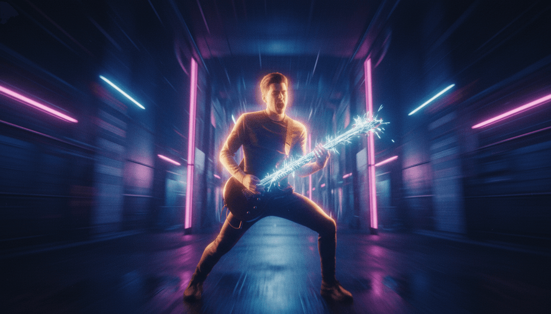 Um videoclipe impressionante e de alta energia para 'Leave My Room', mostrando os visuais dinâmicos e a integração perfeita da IA, inspirando os usuários a criar os seus próprios.