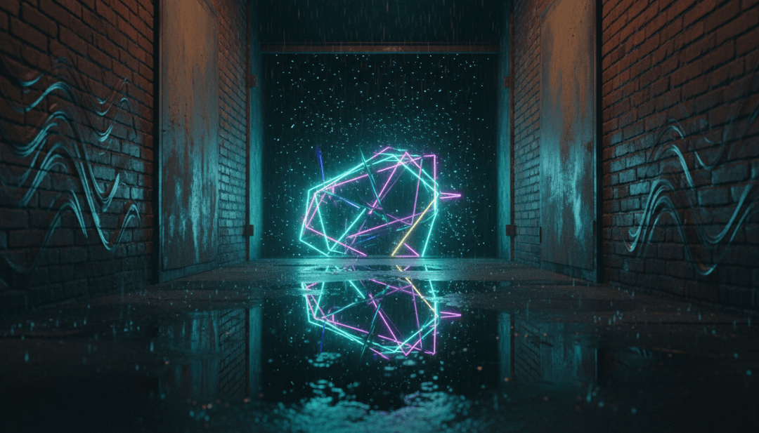 Scene dinamiche che mostrano paesaggi urbani che si fondono con momenti intimi, sincronizzati con il ritmo R&B/trap di "MORE THAN A HOMIE" di THEHONESTGUY, creati da un generatore di video musicali AI.