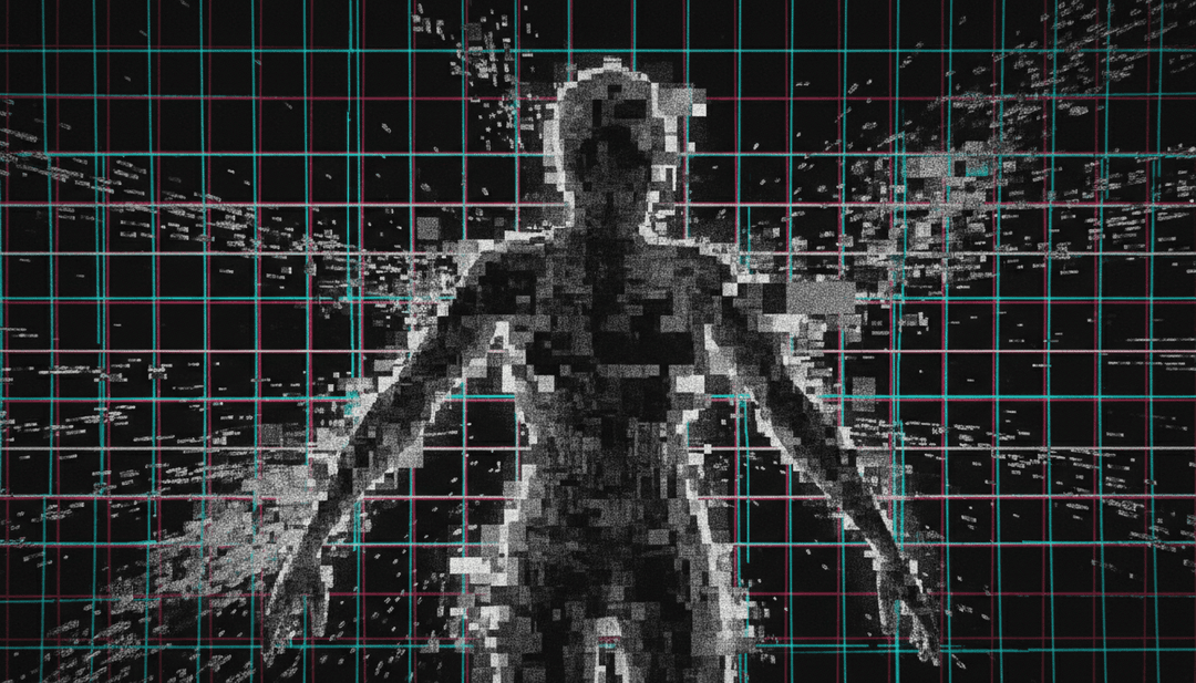 AI 生成的动态音乐视频场景，角色在跳舞，灵感来自“Uma Thurman”歌词和电子流行美学。