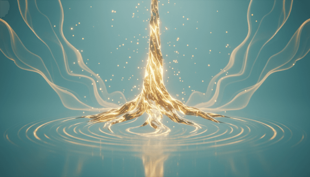 Konzeptuelle KI-Kunst, die den Track 'Mystical Magical' von Benson Boone darstellt und Hip-Hop-Energie mit atmosphärischem Wunder verbindet.