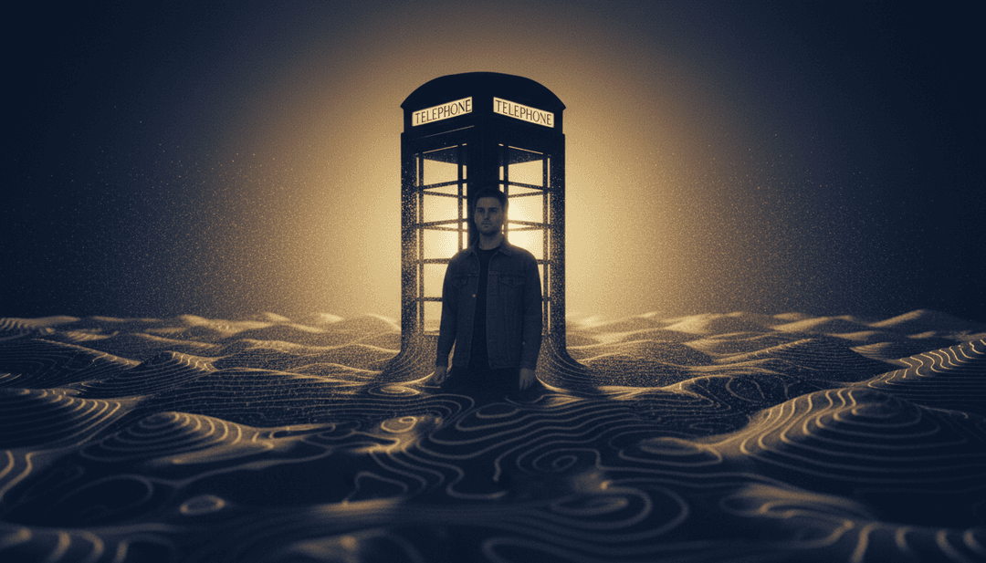 Benutzer bewundert ein fertiggestelltes KI-generiertes Musikvideo für 'Writing's On The Wall' von ROLE MODEL, erstellt mit der intuitiven Plattform von Freebeat.ai.