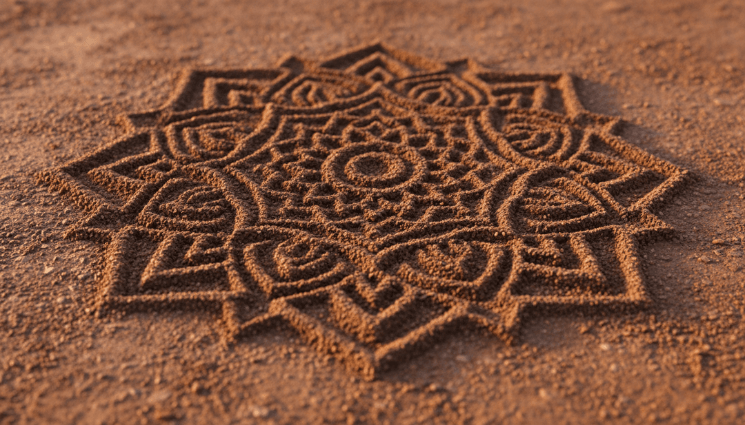 L'IA analysant les ondes sonores et la profondeur émotionnelle de la chanson country de ERNEST 'Blessed' pour générer des concepts visuels.