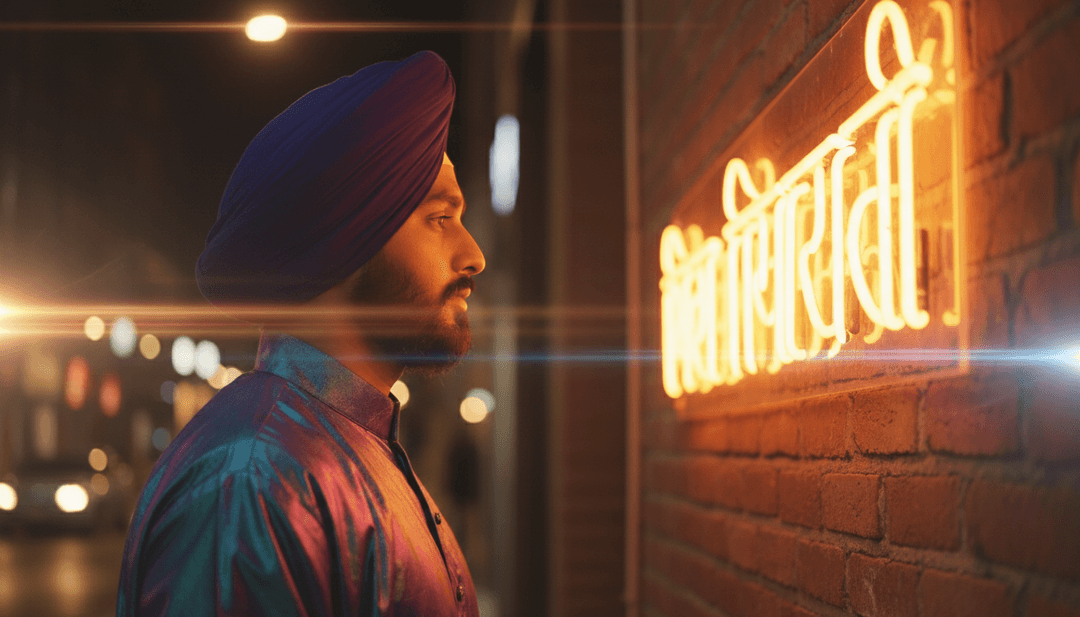 Dynamische, von KI generierte Visuals, die zeigen, wie spezifische Schlagzeugmuster und Gesangsmelodien aus Obongjayars 'Give Me More' sich in fließende, abstrakte Lichtmuster und bewegte Silhouetten verwandeln.