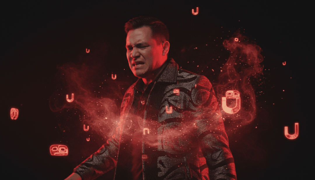 Nutzer interagiert mit der Freebeat.ai-Plattform und generiert ein einzigartiges Musiktitelbild für 'Therapy' von Mitchell Tenpenny, unterstützt durch KI.