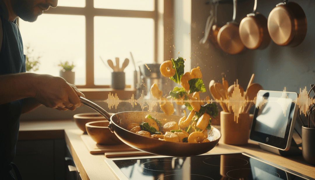 Traducción visual de 'World In Your Eyes' de Matoma & Coleman Hell en escenas de video dinámicas generadas por IA, mostrando sintetizadores y armonías vocales.