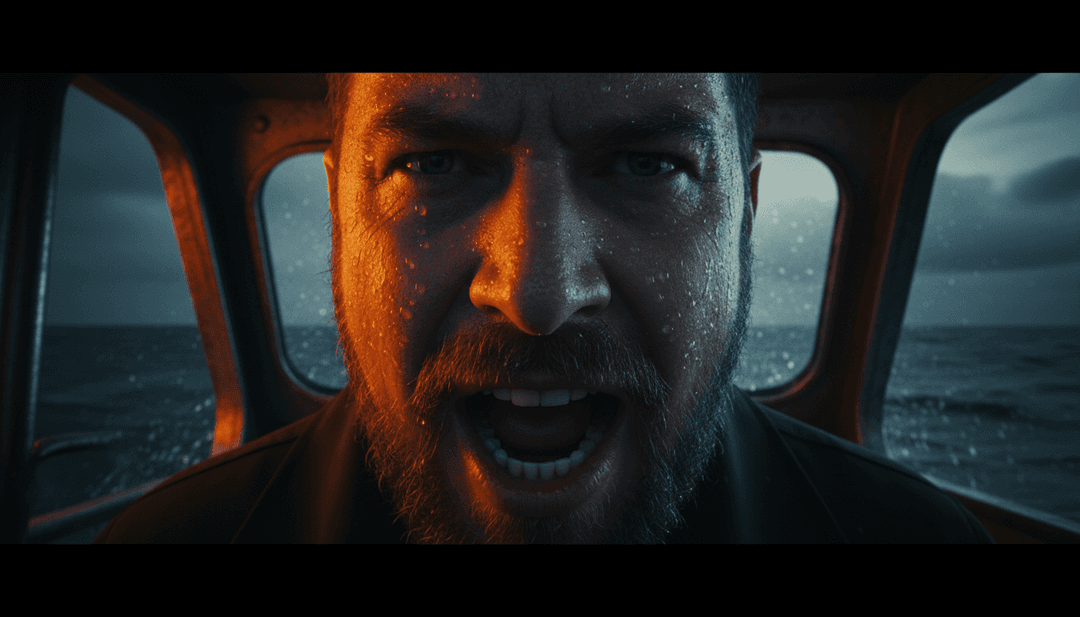 Dynamische Visuals einer Stadtlandschaft, die mit Lichtern und digitaler Kunst pulsiert, synchronisiert zu einem Reggaeton-Beat.