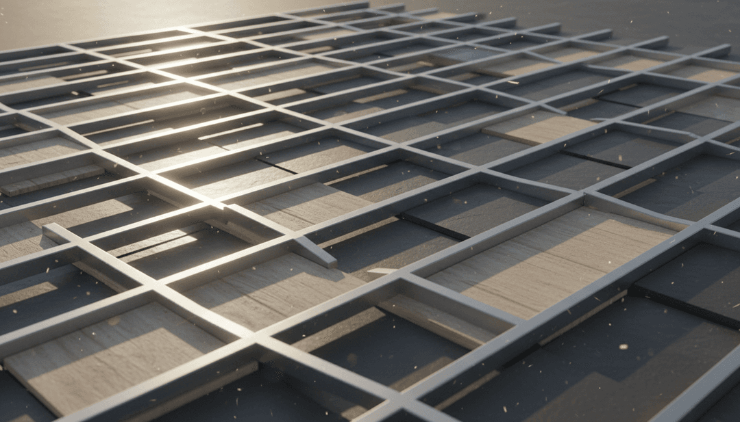 Una interpretación digital de un campo de amapolas rojas bajo una luz suave y soñadora, inspirado en la música indie pop lo-fi.