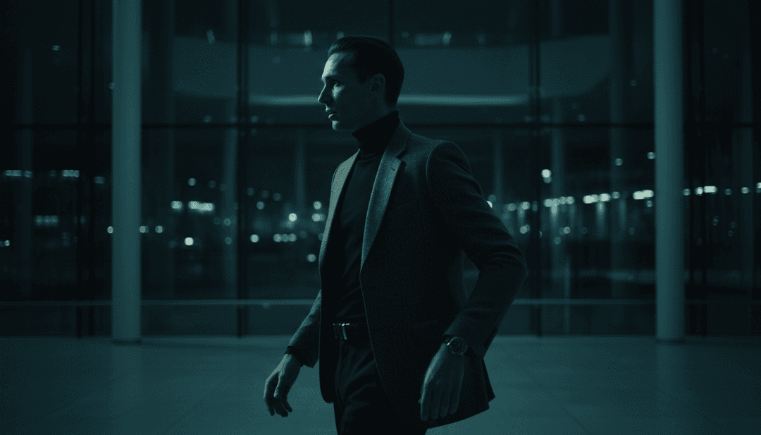 Um caleidoscópio de luzes neon e paisagens urbanas digitais se transformando ao ritmo de "Up All Night", exibindo transições visuais dinâmicas.