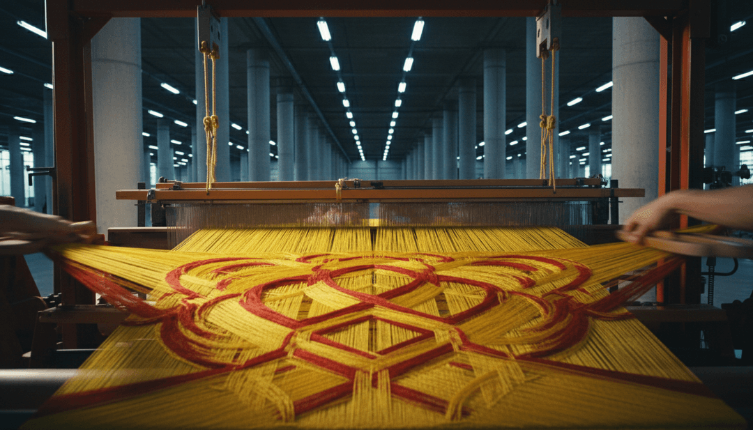 빠르게 변화하는 생생한 전자 패턴을 배경으로 실루엣 처리된 댄서의 역동적인 시퀀스가 음악이 움직임으로 전환되는 것을 보여줍니다.