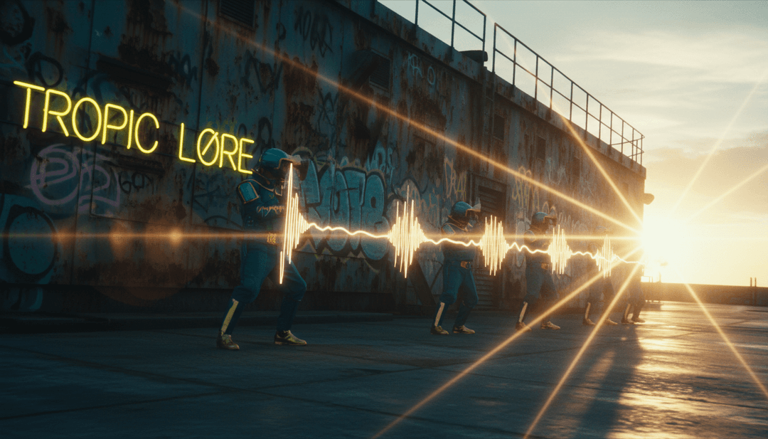 AI che analizza i testi di 'Not Shy (English Ver.)' delle ITZY e i ritmi synth-pop per visualizzare fiducia ed energia dance-pop.