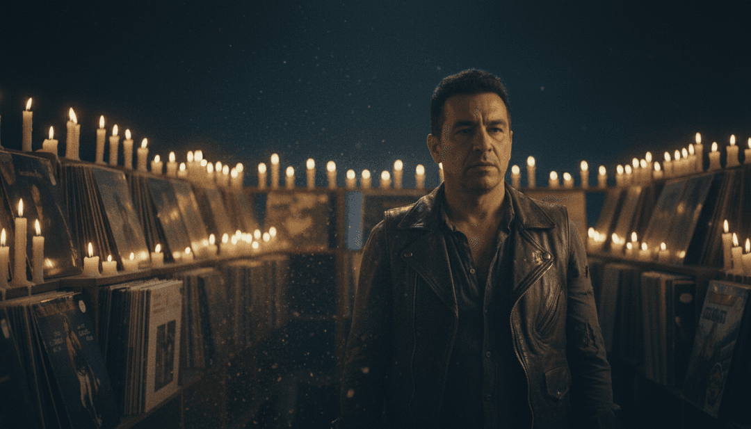 Ein Screenshot der Benutzeroberfläche von freebeat.ai, der ein fertiges Musikvideo für 'Vacío soy' mit Optionen zum Herunterladen und Teilen zeigt.