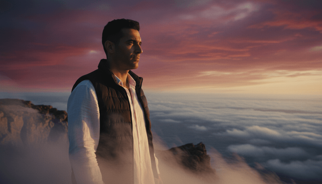 AI analyzing sound waves and lyrical themes of Bando333's 'Valhalla' to generate visual concepts.