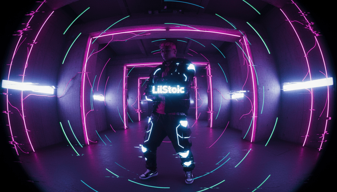 A completed, high-quality AI-generated music video for 'demons speak to me' by LilStoic, showcasing a top-tier visual output.