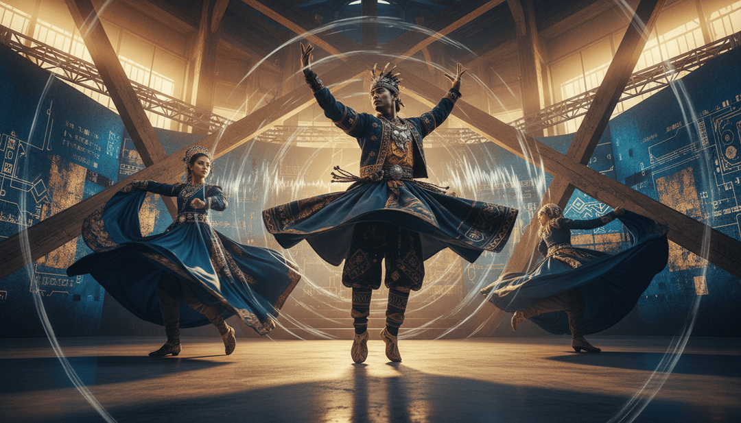 Cinematic visuals, including sweeping orchestral movements and a lone figure on a grand stage, generated to match the dynamics of 'All I Ever Wanted'.