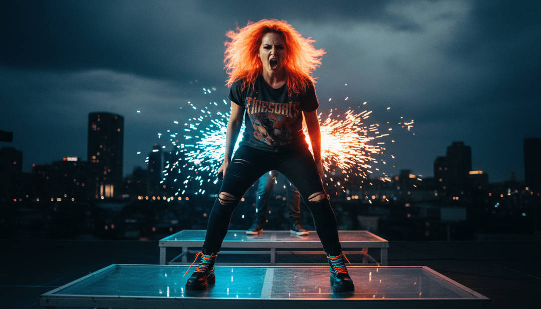 AI analyzing Paramore's 'Stop This Song (Love Sick Melody)' audio waveform, visualizing key emotional peaks and energetic bursts.