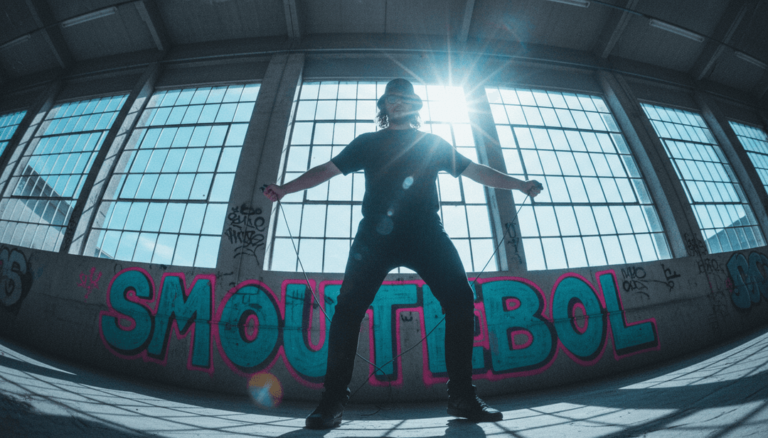 A sleek interface of freebeat.ai showing a generated music video, with options to customize elements like lyrics and visual styles.