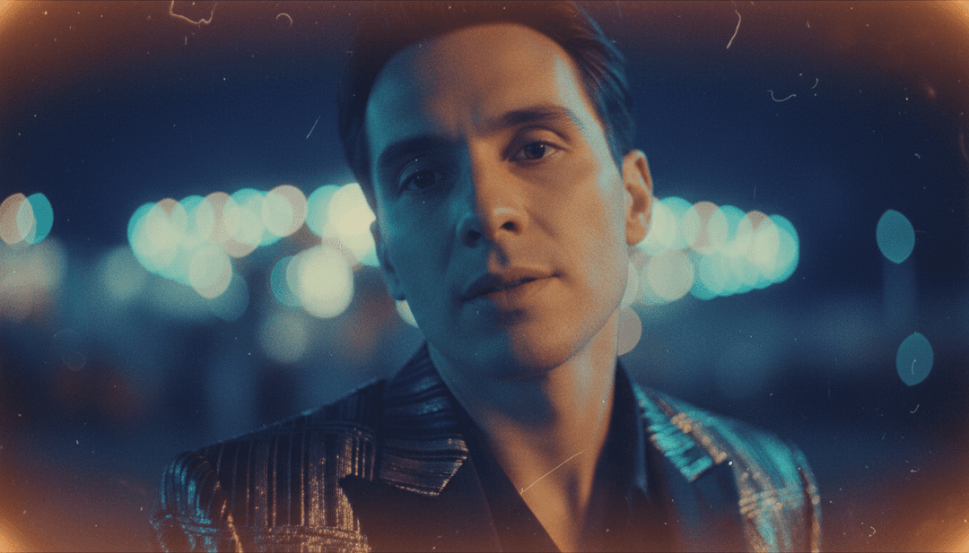 Finished music video for Buckhead Baby playing on a screen, showcasing luxurious R&B/trap visuals created by AI.