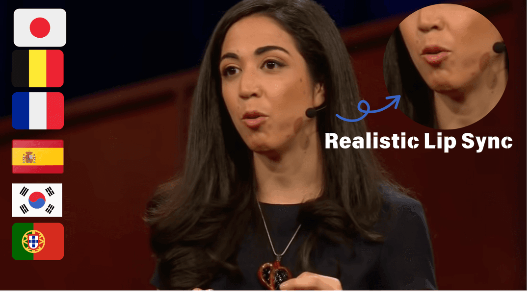 Realistic Lip Sync and Auto Add Subtitles