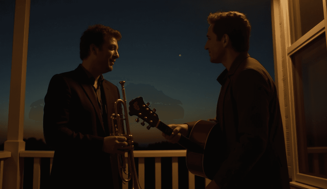 完成的'Santa Fe'AI生成音乐视频。