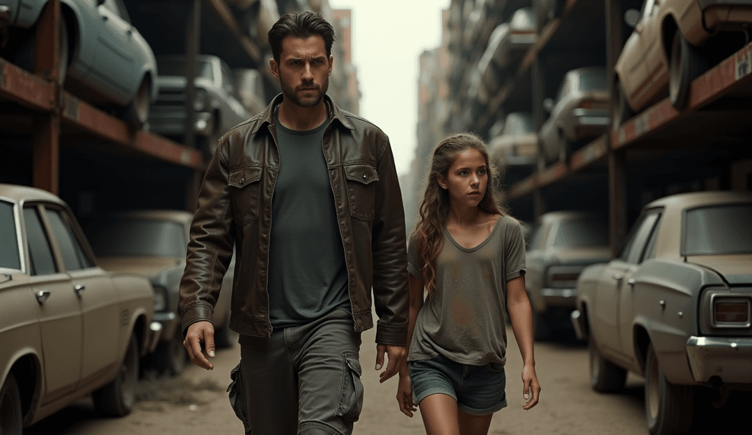 M83 के 'Reunion' गीत का विश्लेषण करते AI का अमूर्त चित्रण।