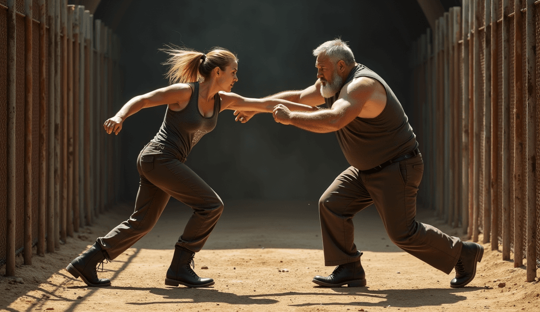 受 Elastic Heart 歌词和节奏启发的视觉场景