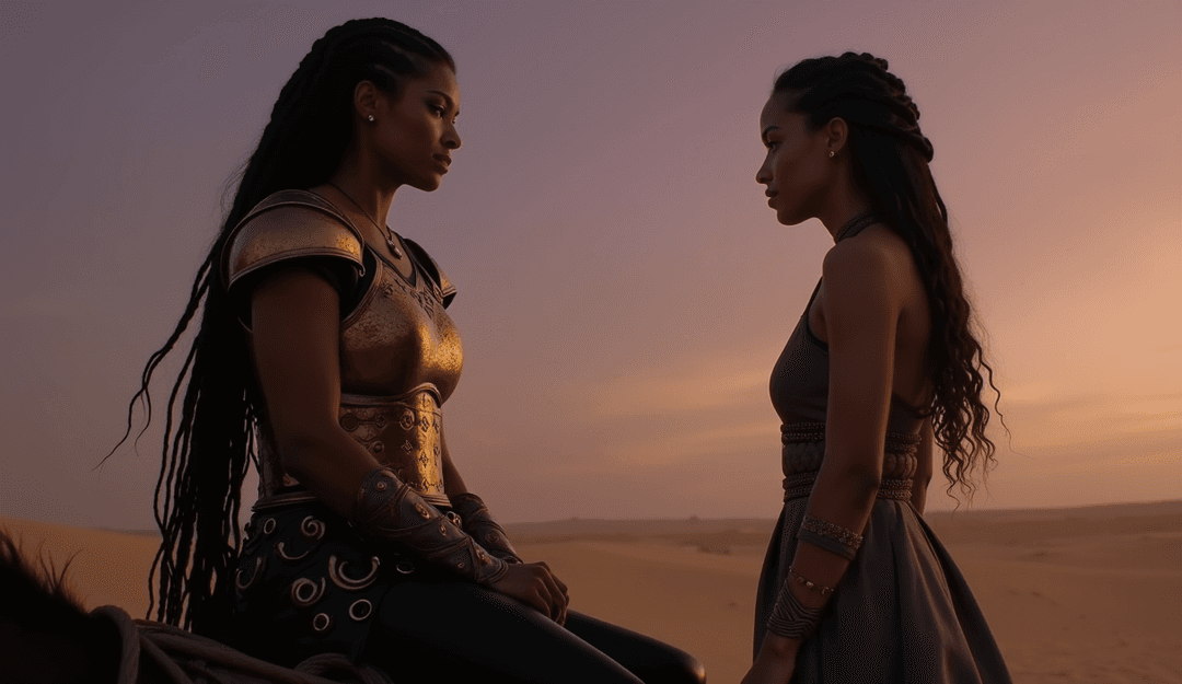 음악적 요소에서 영감을 받은 시각적 장면