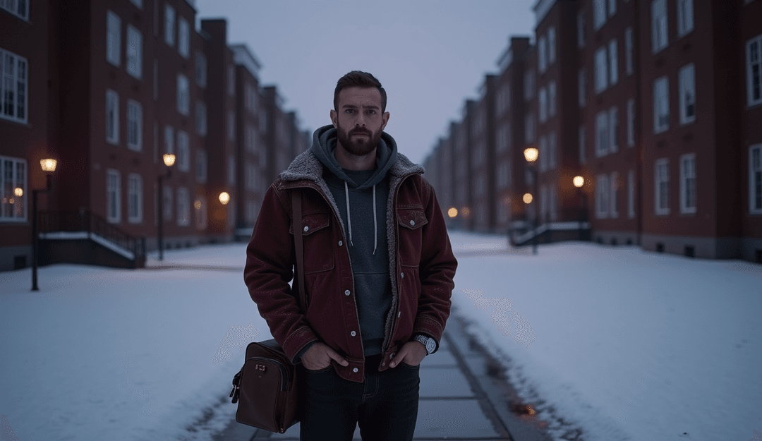 'Towers'的视觉表现，包含宁静的风景和抽象的意象