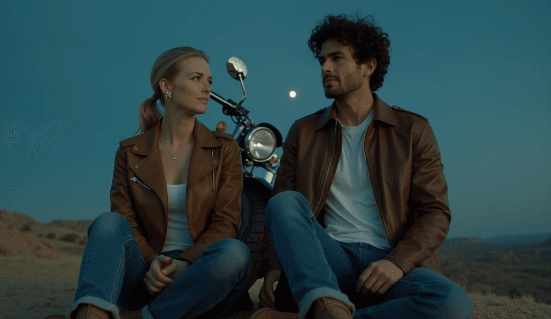 Freebeat.ai का उपयोग करके अपना खुद का संगीत वीडियो बनाते हुए एक उपयोगकर्ता का चित्रण।